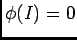 $\phi(I)=0$