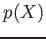 $ p(X)$